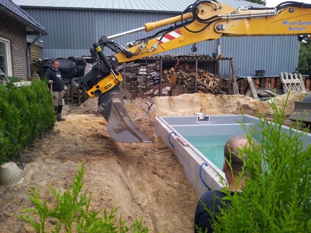 Ruwbouw zwembad